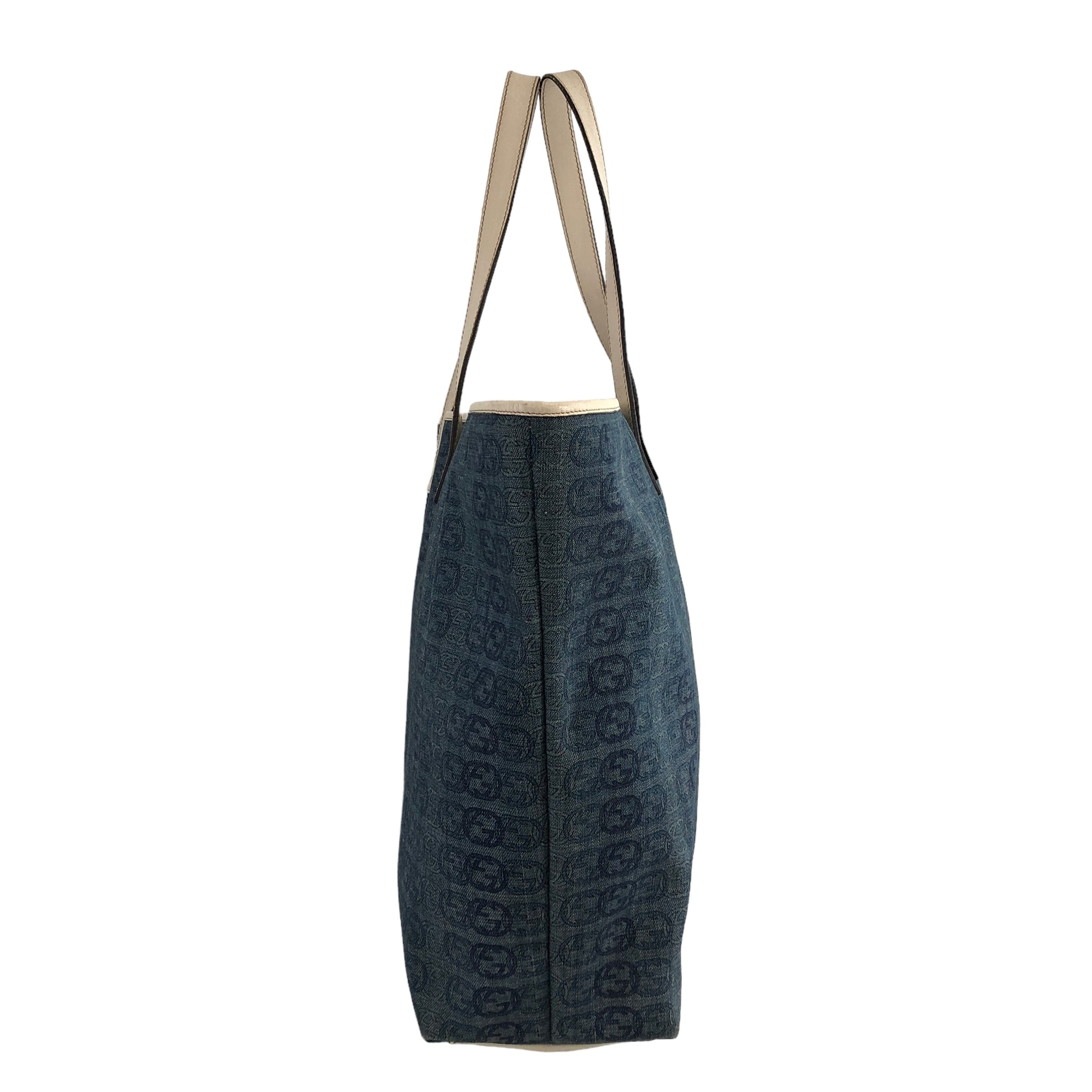 希少美品 GUCCI オールドグッチ ヴィンテージトートバッグインターロッキング グッチ(GUCCI) オールドグッチ(OLD GUCCI) 中古 トートバッグ | 通販