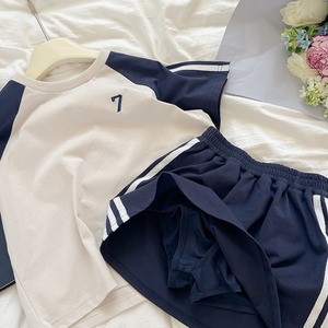 夏数字柄スポーティーＴシャツセット