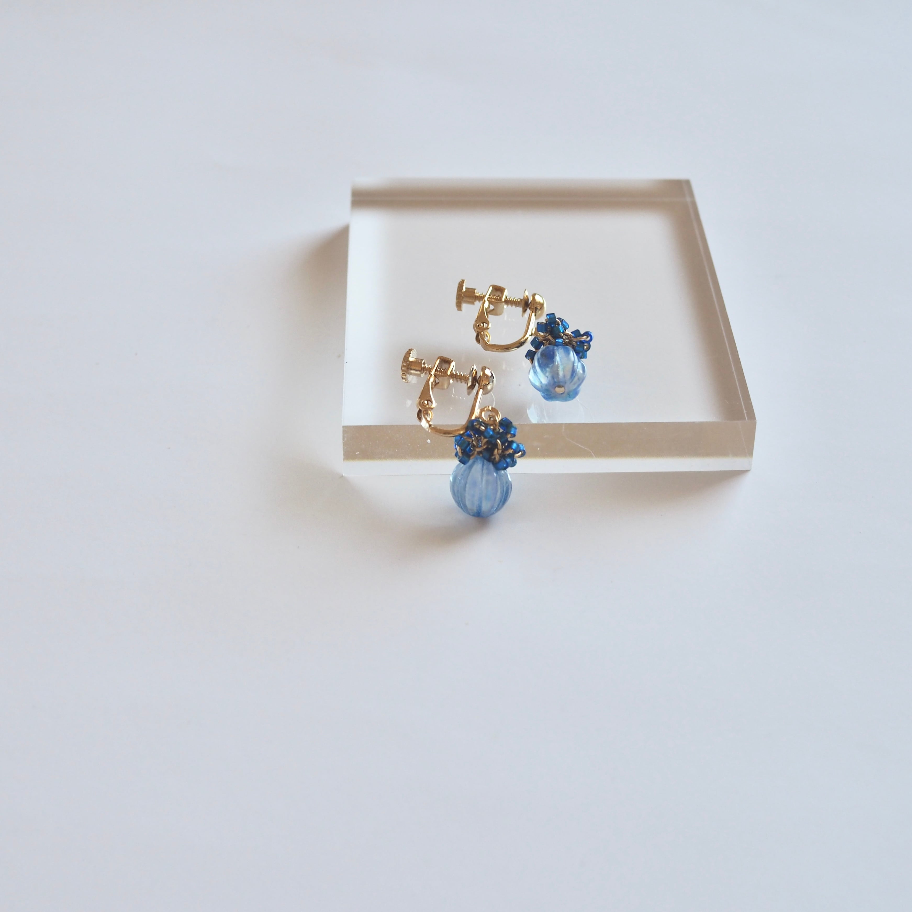 「藍色宇宙」 earring
