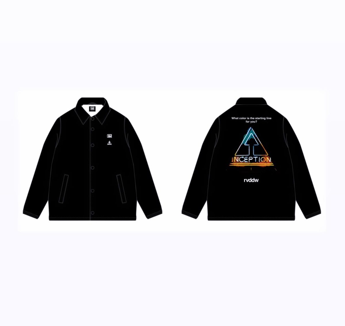 reversal × INCEPTION NEON SIGN TC COACH JACKET リバーサル 