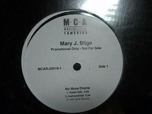 MARY J.BLIGE メアリー MJB プロモ