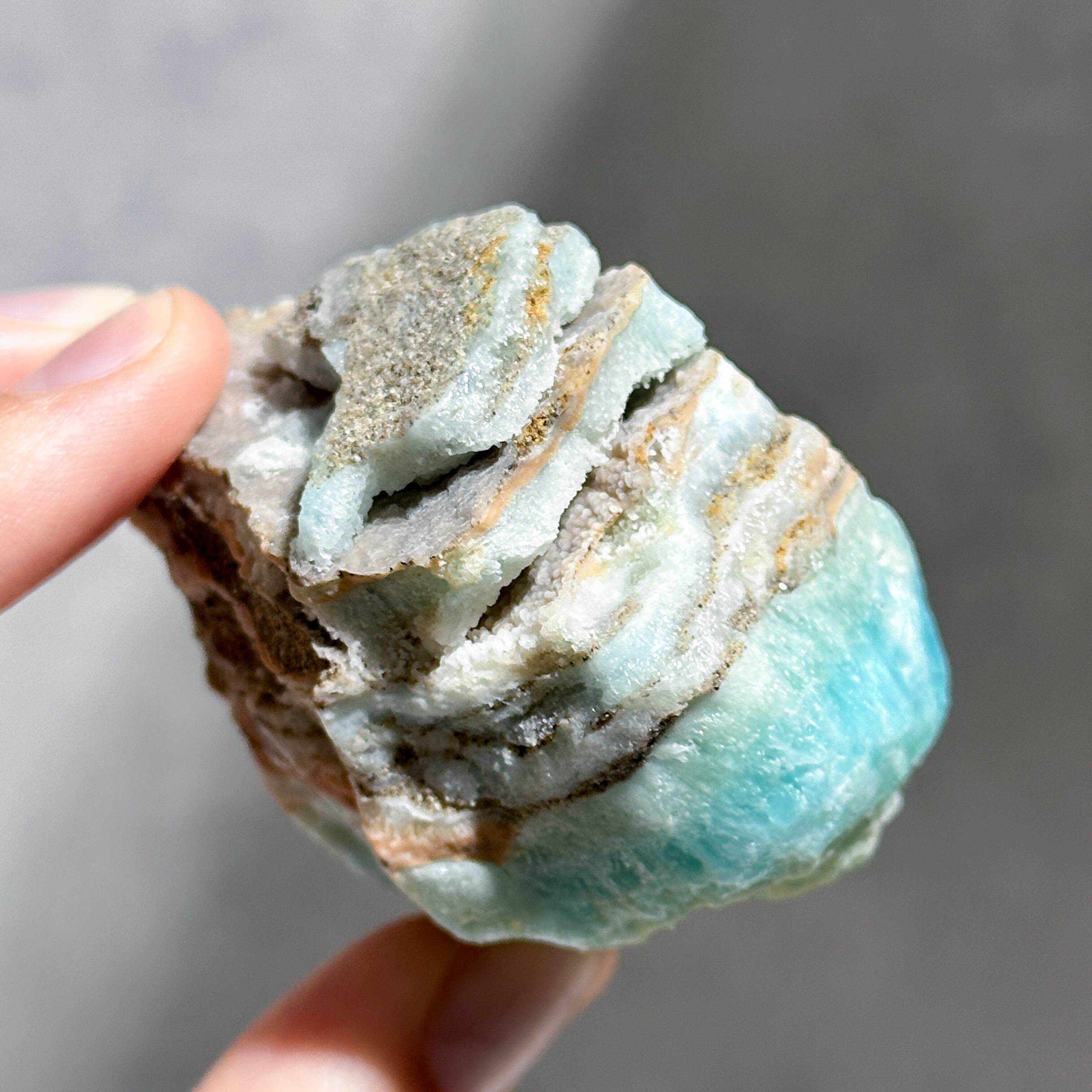 ブルーアラゴナイト 原石82◇ Blue Aragonite ◇天然石・鉱物