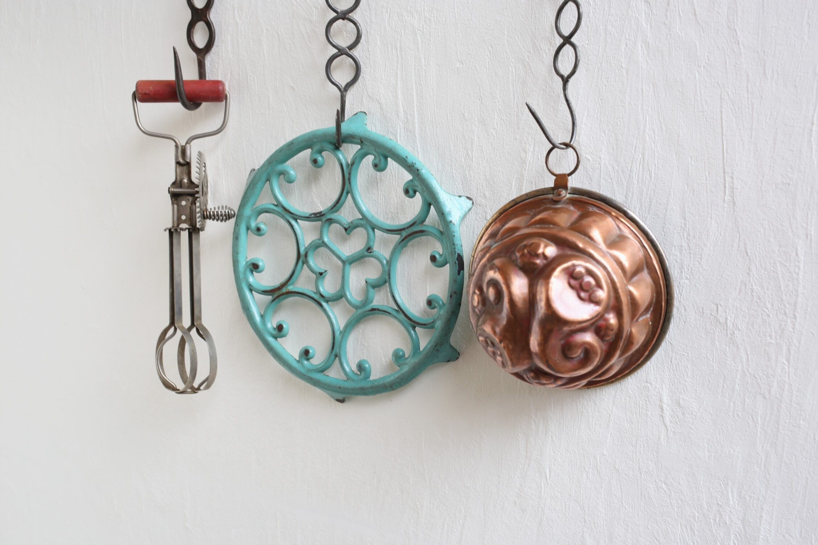 フランス アンティーク ヴィンテージ 鍋敷き トリベット 鋳物 アイアン