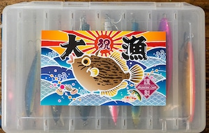 【耐候・耐水】大判・大漁旗ステッカー（カワハギ）