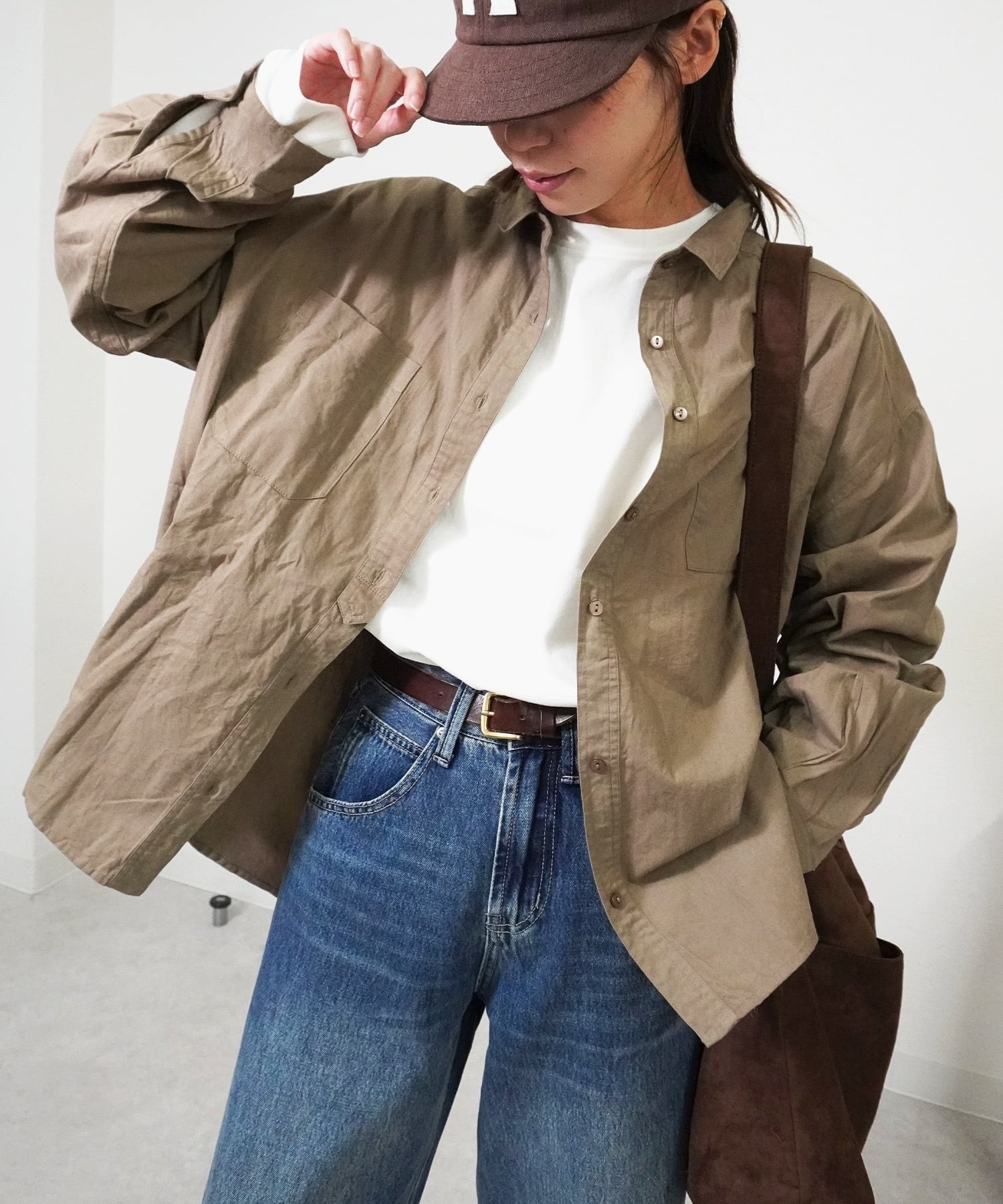 アシンメトリーワークシャツ 5211105(1027)