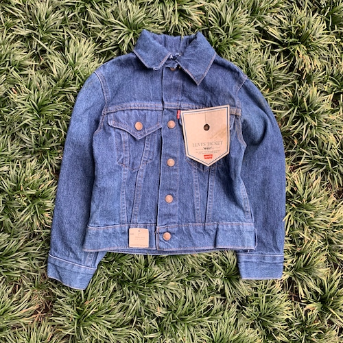 Kids 8  Levi’s Denim Trucker Jacket 80s 