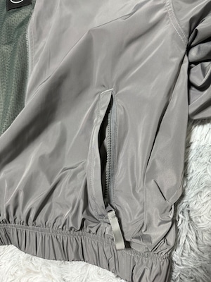 nylon track jacket / グレー
