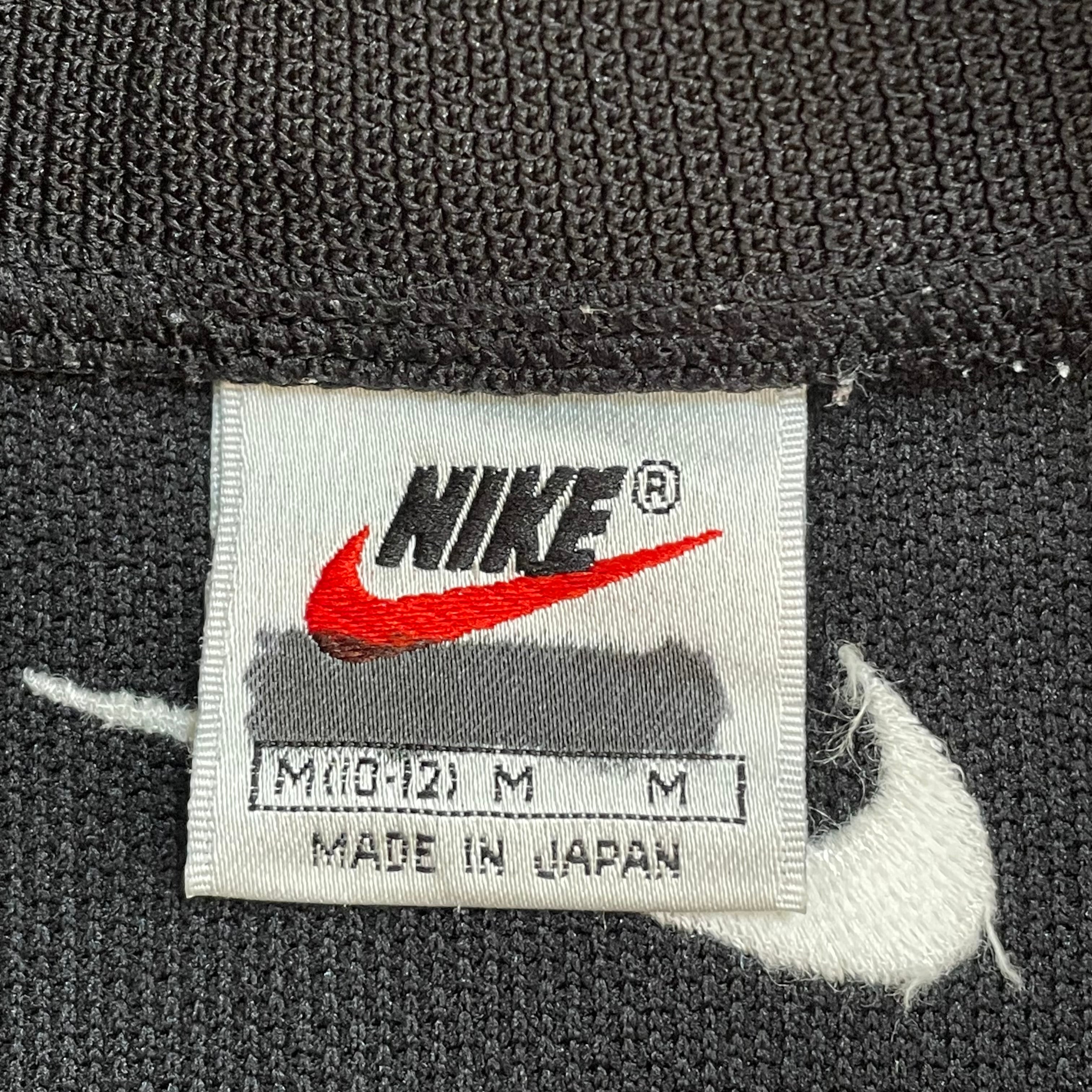 NIKE 90s 日本製 白タグ トラックジャケット ジャージ スウッシュ 刺繍 ...