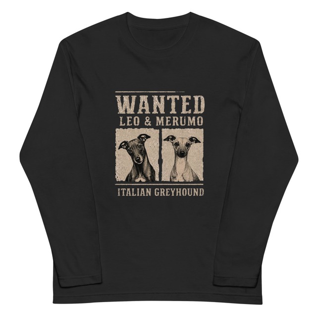 ≪LEO & MERUMO WANTED≫長袖Tシャツ
