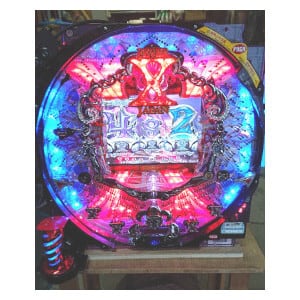 セル卓上：CRフィーバーX-JAPAN〜紅魂　＊純正トリガー付き