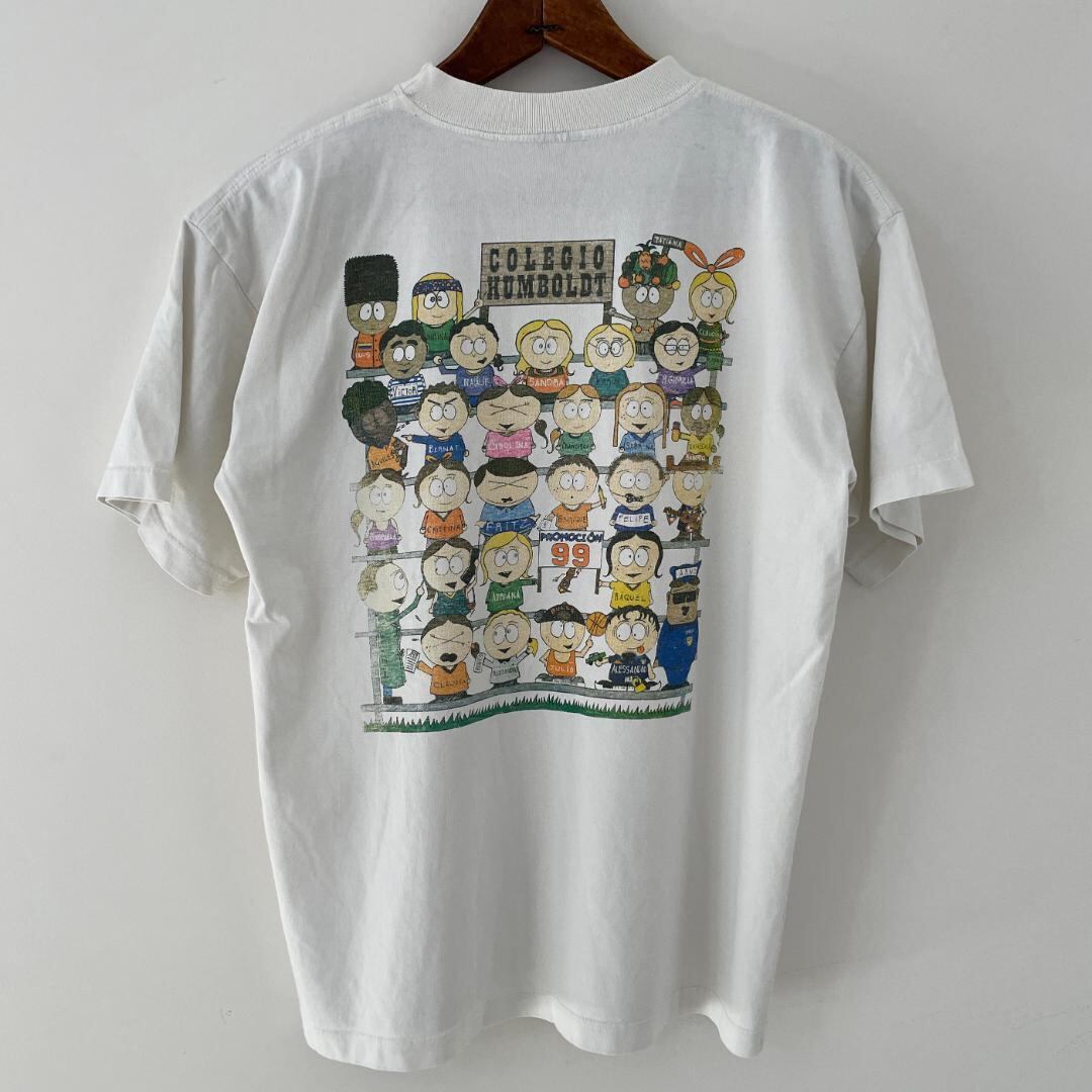 tGG176 90s サウスパーク パロディ アメコミ Tシャツ 99年 カレッジ