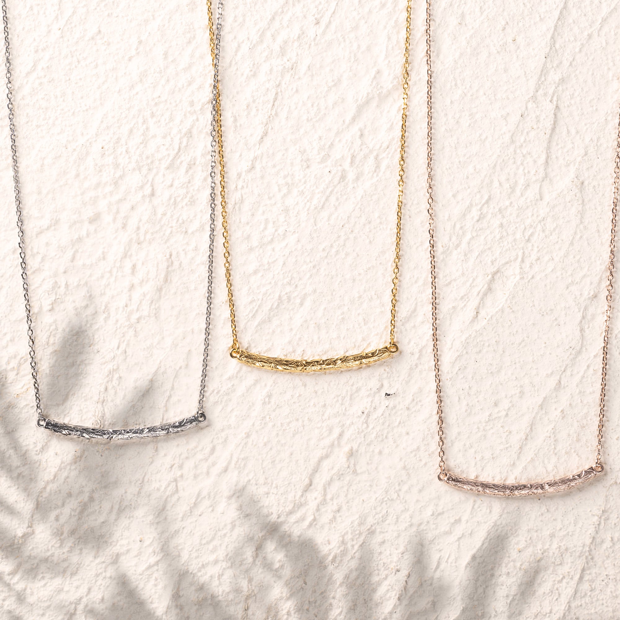 Hawaiian Jewelry Plate Necklace CL-N039