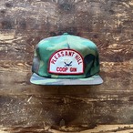 Deadstock K-Products Inc. Camo Trucker Hat/ Pleasant Hill Coop Gin