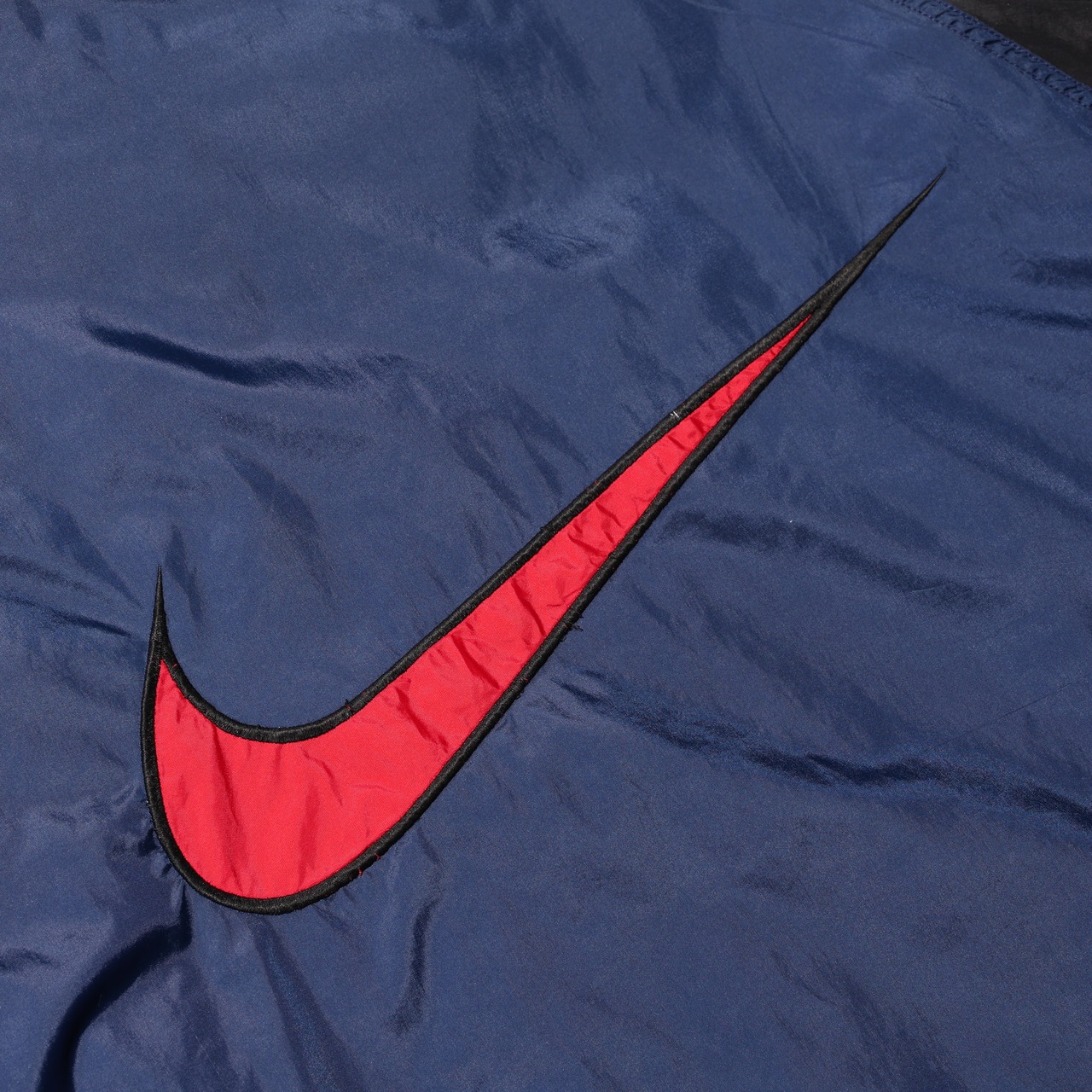 XL 90s Big Swoosh NIKE ビッグスウッシュ ナイロンジャケット ウインドブレーカー ナイキ