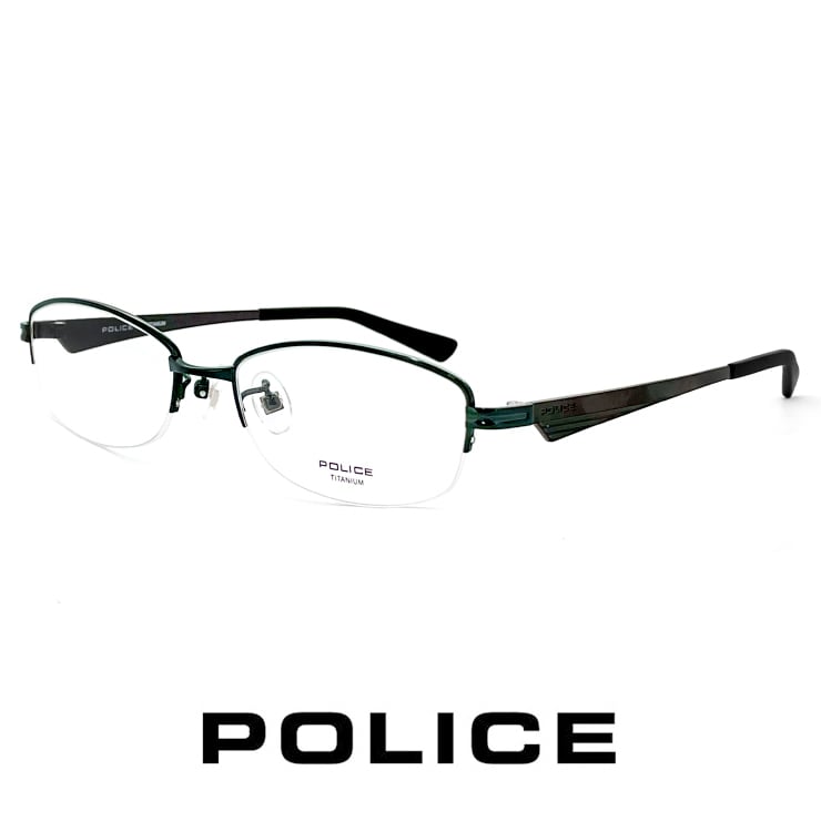ポリス メガネ POLICE 眼鏡 vpl547j-ge12 メンズ 男性用 ナイロール