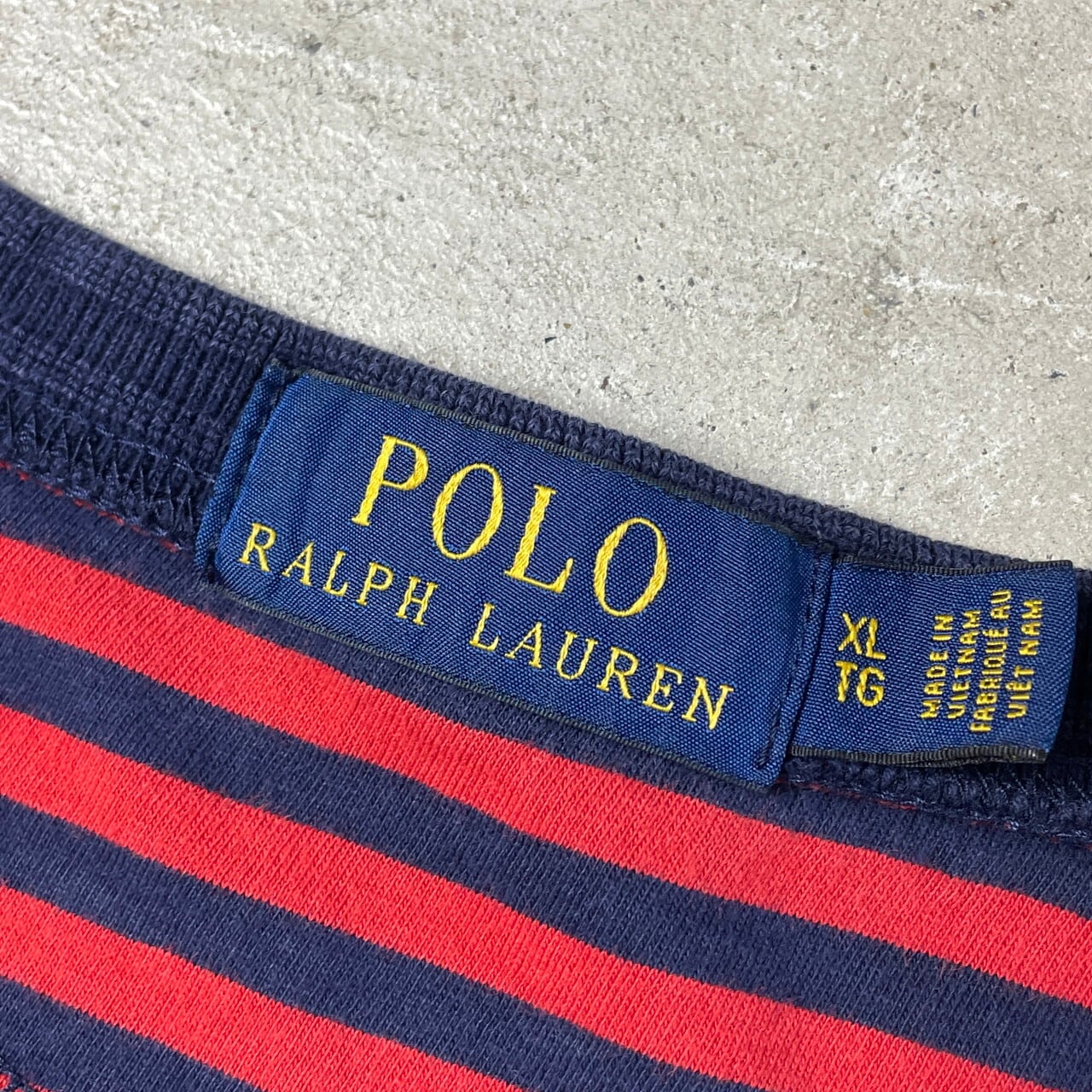 Polo Ralph Lauren ラルフローレン ヘンリーネック ボーダー Tシャツ