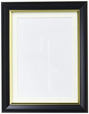 万丈 V入山肖像額 L判 【面材:ガラス】106272 【置きのみ】