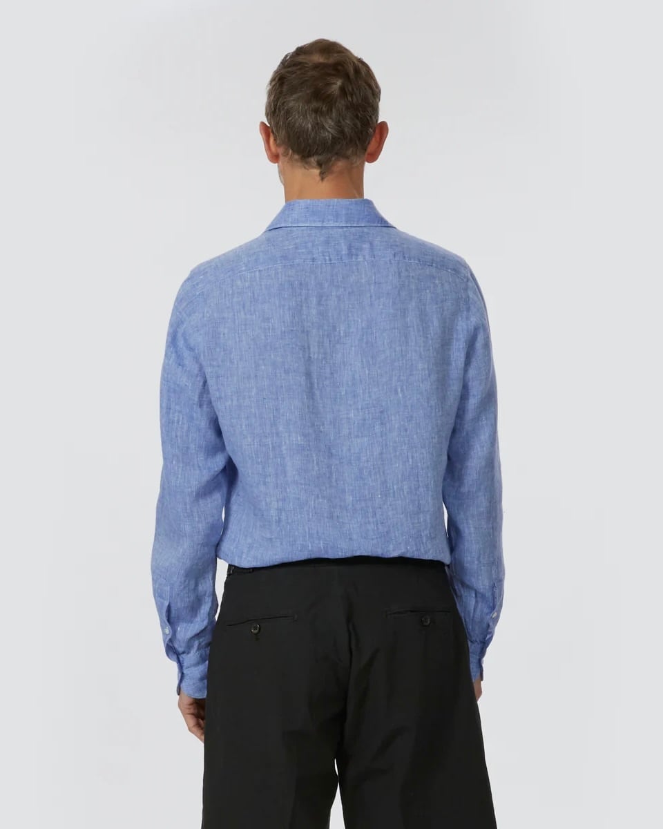 FINAMORE MEN】 リネンシャツ/SIMONE(シモーネ) | idealclasse