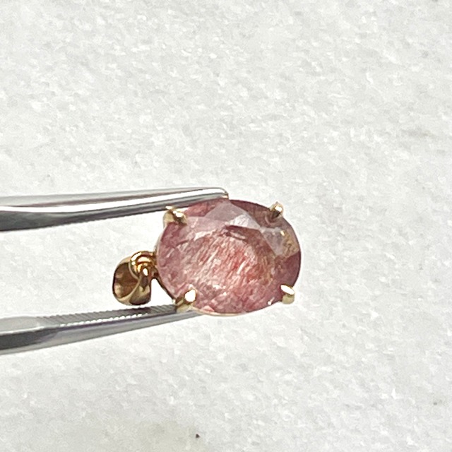 【超美石】スーパーセブン　18金　ペンダントトップ　1224