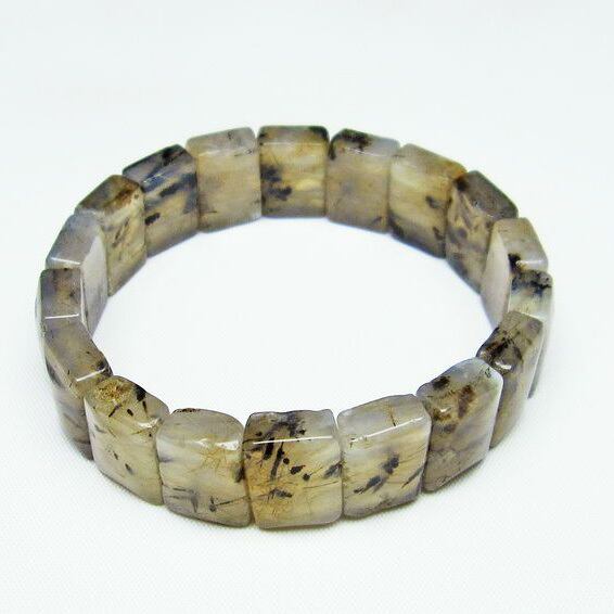 ルチルインアゲート バングル [M便 1/10] 111-23642