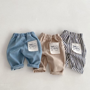 おしゃれキッズに♡ テーパードパンツ 3color