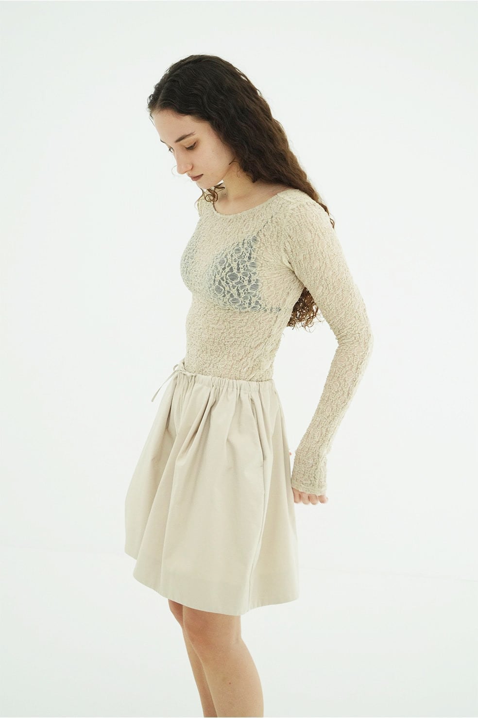 CLANE LOW WAIST DRAWSTRING HALF PANTS 3色展開 | FLICKA ASHIYA