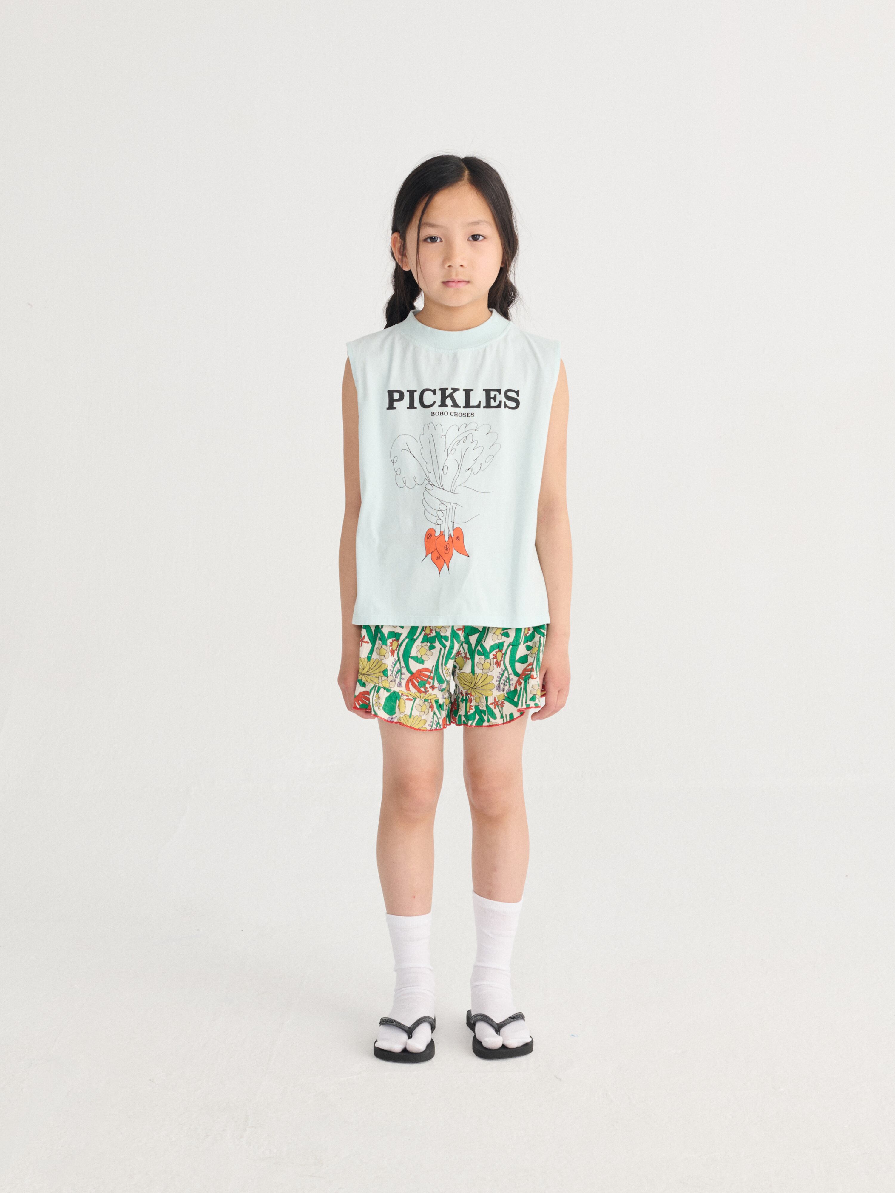 bobochoses Tシャツと短パンセット BOBO CHOSES（ボボショーズ） パンツ Smiling all over bermuda short