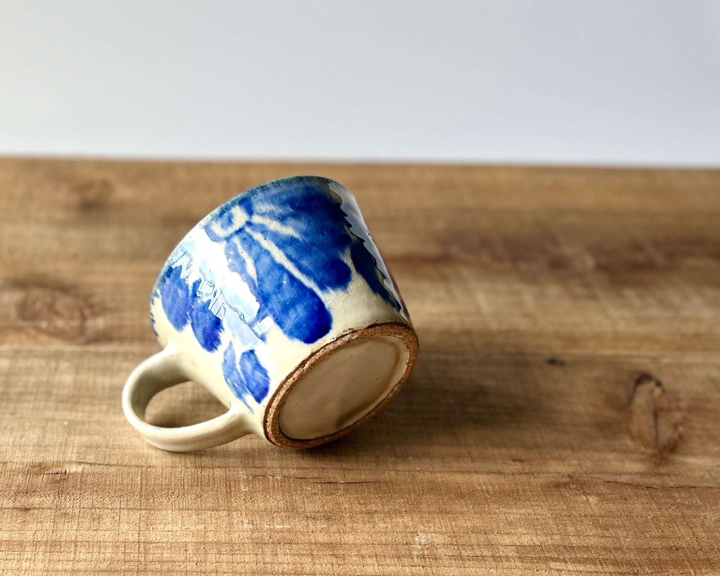 やちむんマグ コバルトブルー / 米屋 沙麻里（saasa工房） | かがまぐ