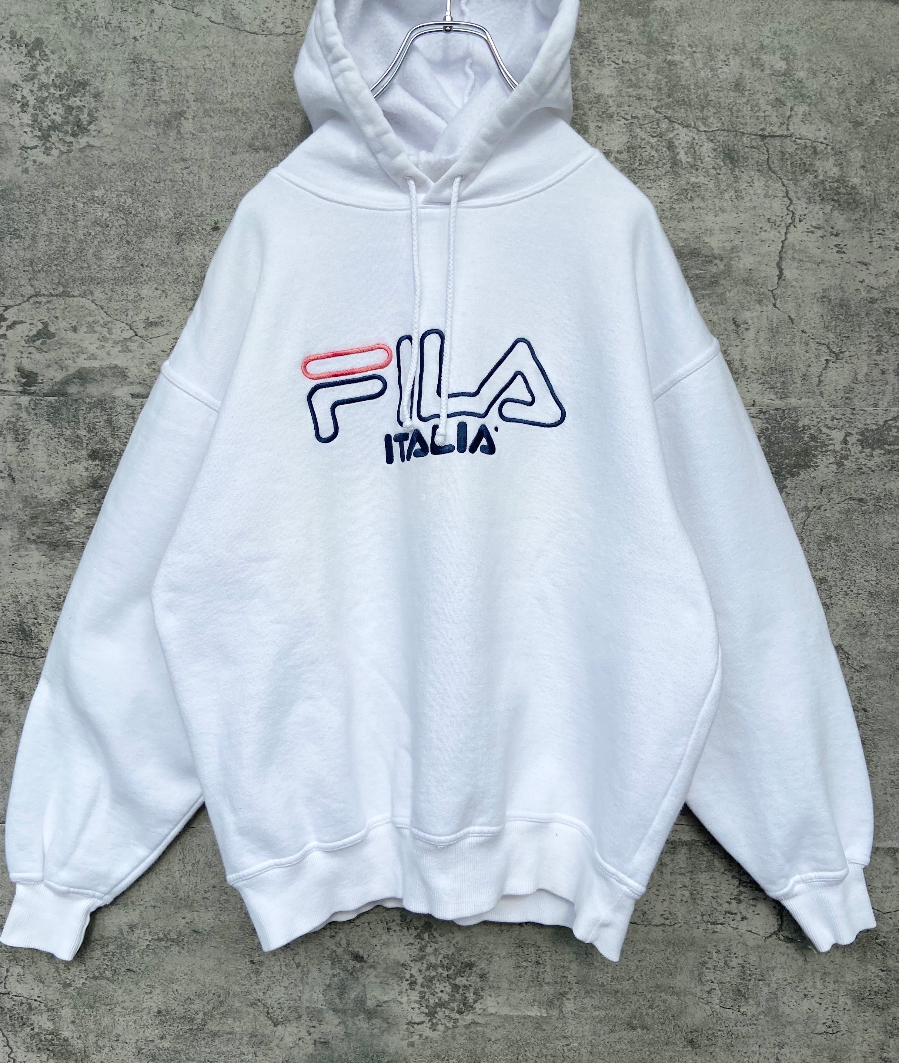 【早い者勝ち】adidas FILA リメイク パーカー