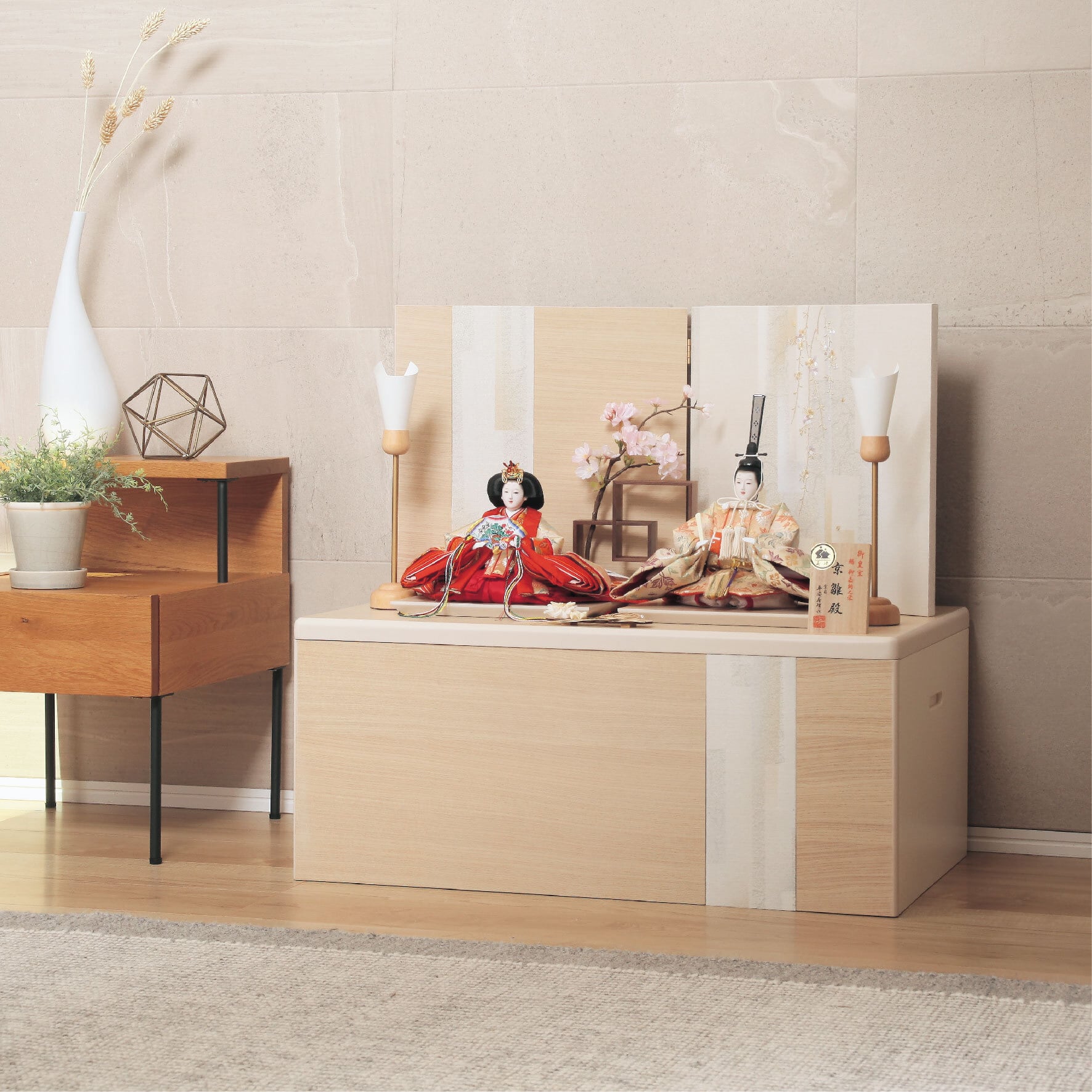 雛人形<平安寿峰作・京人形>志野|ひな人形