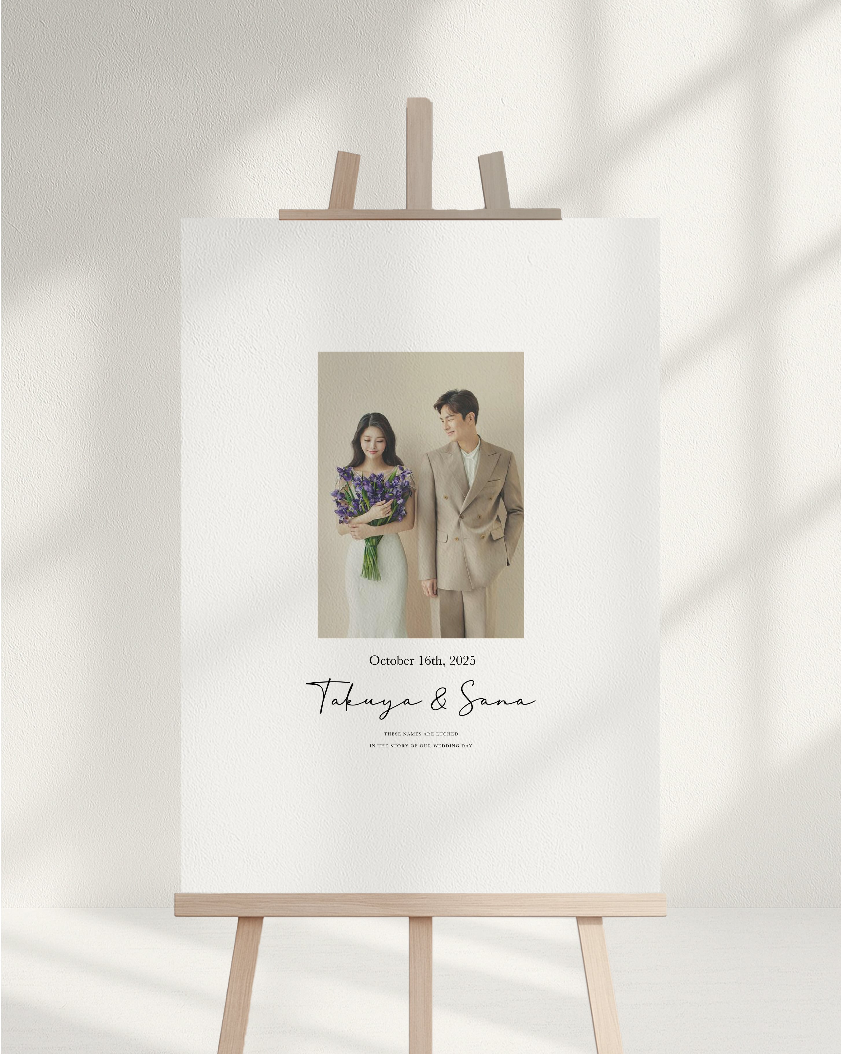 寄せ書きボード | yb1 | studio POPPY | 結婚式ペーパーアイテム