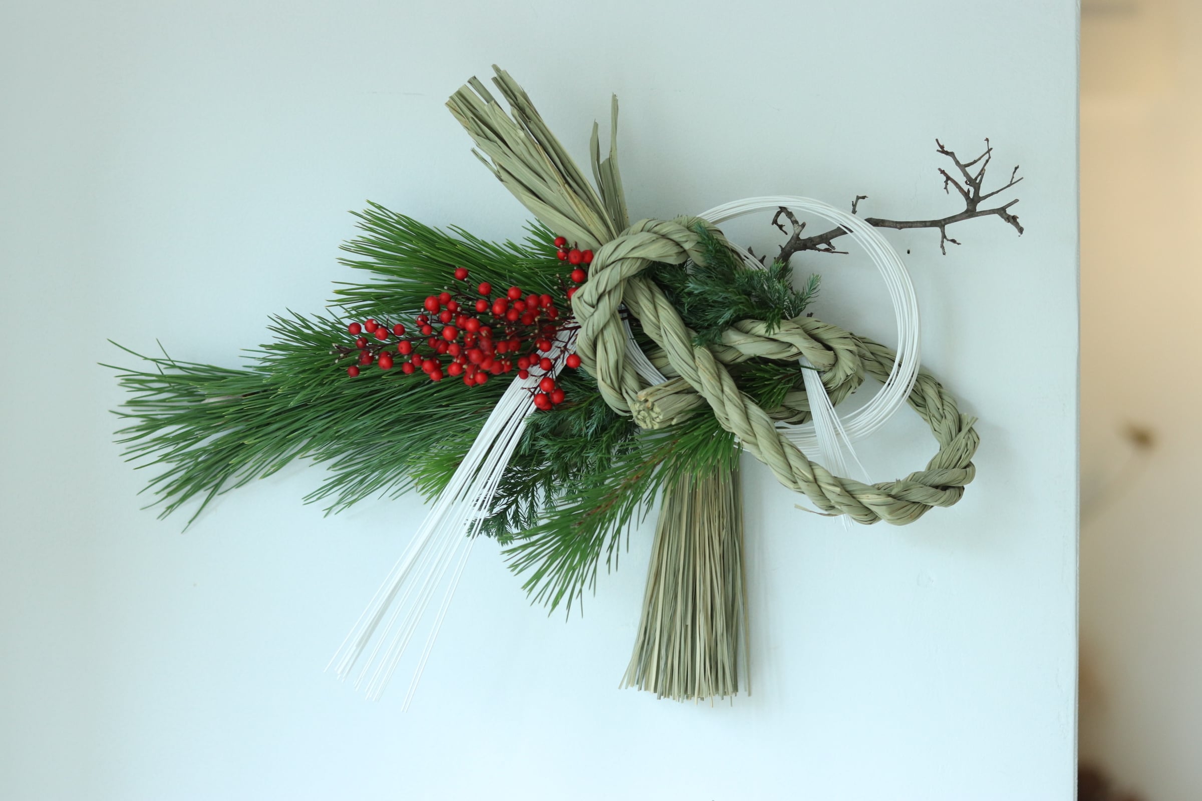 お正月のしめ縄