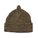 NOROLL / GERMINATE SOLID BEANIE -BROWN-