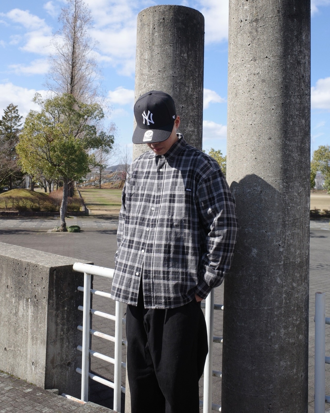 【XLARGE】PLAID L/S SHIRT【エクストララージ】