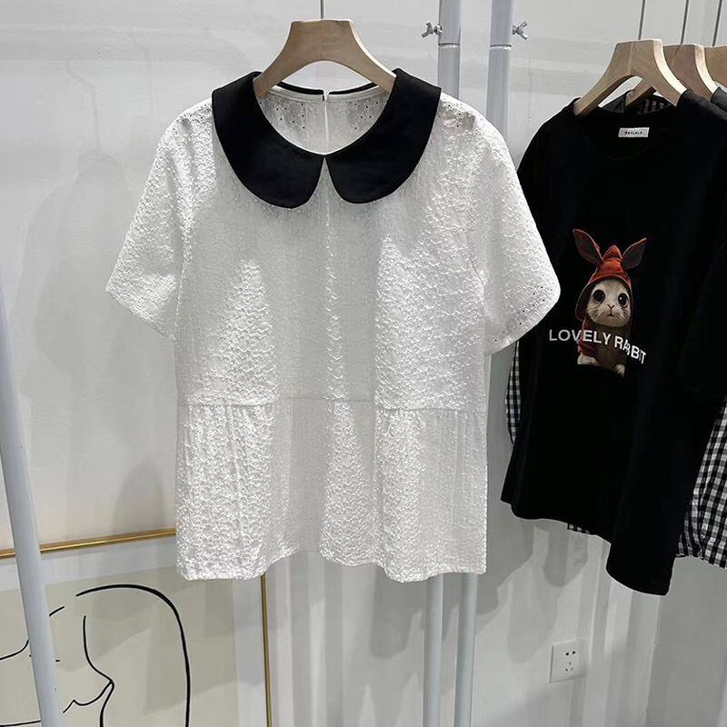 バイカラー刺繍シャツ SU1294