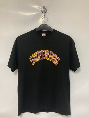 SUPERDOG "ARCH LOGO" TEE 　Tシャツ (YELLO/MAGENTA)