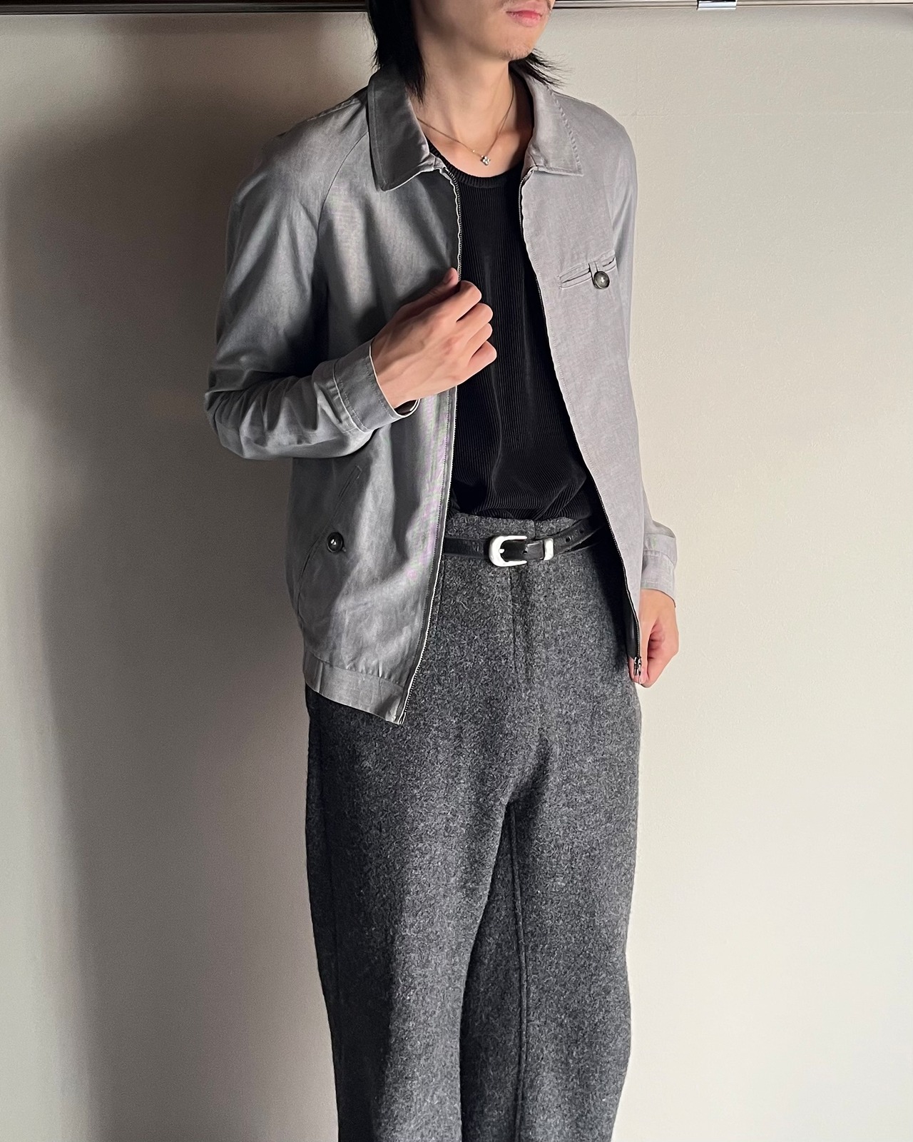 【A.P.C】raglan sleeve work shirt jacket