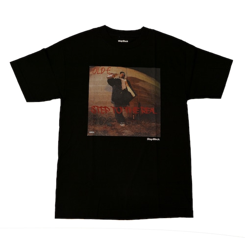 Stay Black Old-E Ad Tee -Black