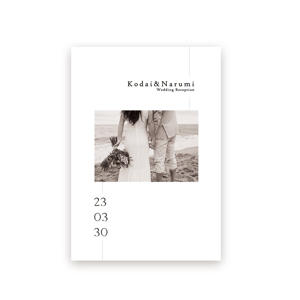 PB014 / Blanc【ブラン】【サンプル】結婚式プロフィールブック | soi