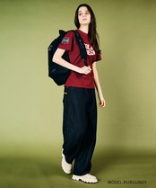 【先行販売】CL TMプリントベーシックTシャツ (BURGUNDY)　CQ-49001
