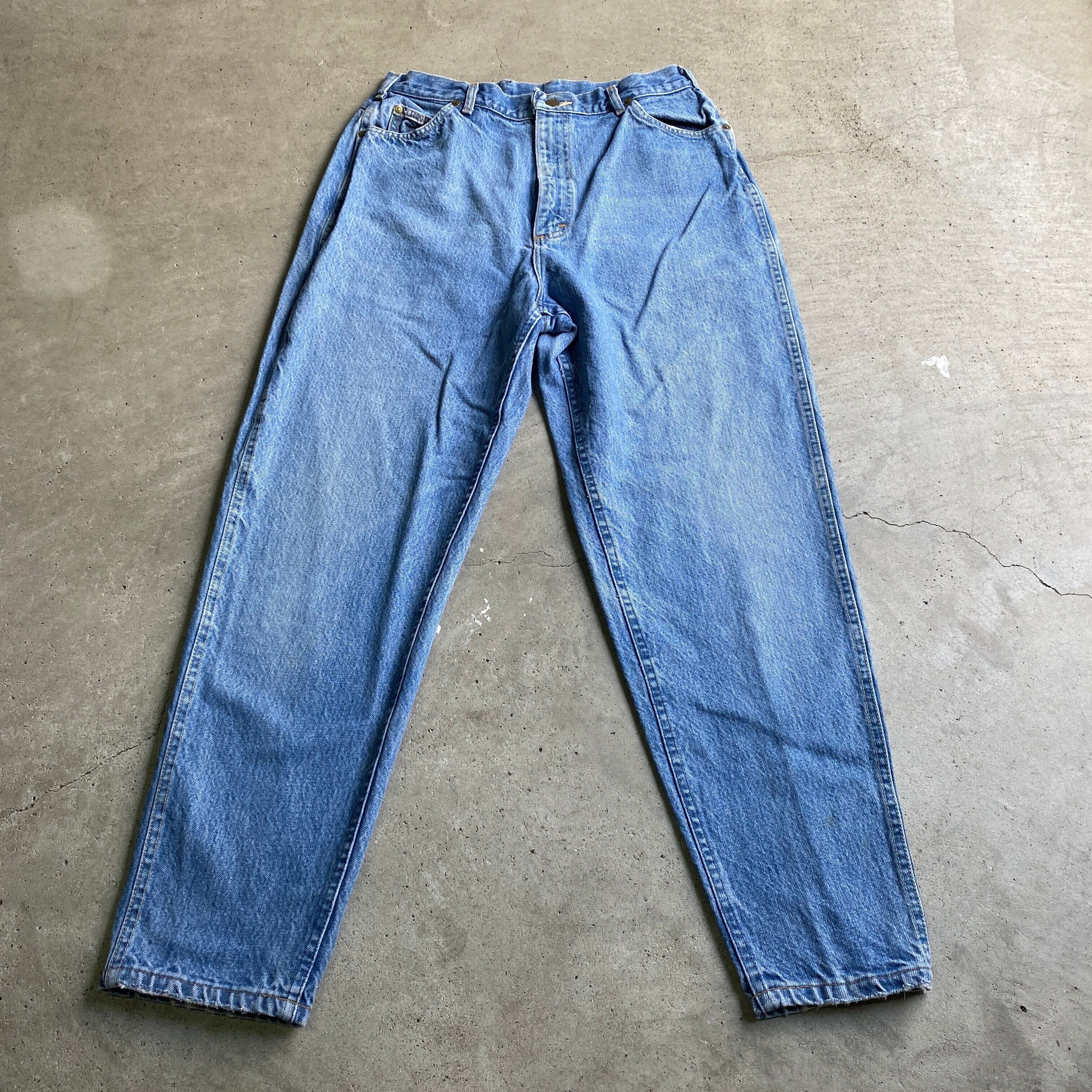 90年代 USA製 Lee RIDERS Lee リー 305-5545 テーパード デニムパンツ 