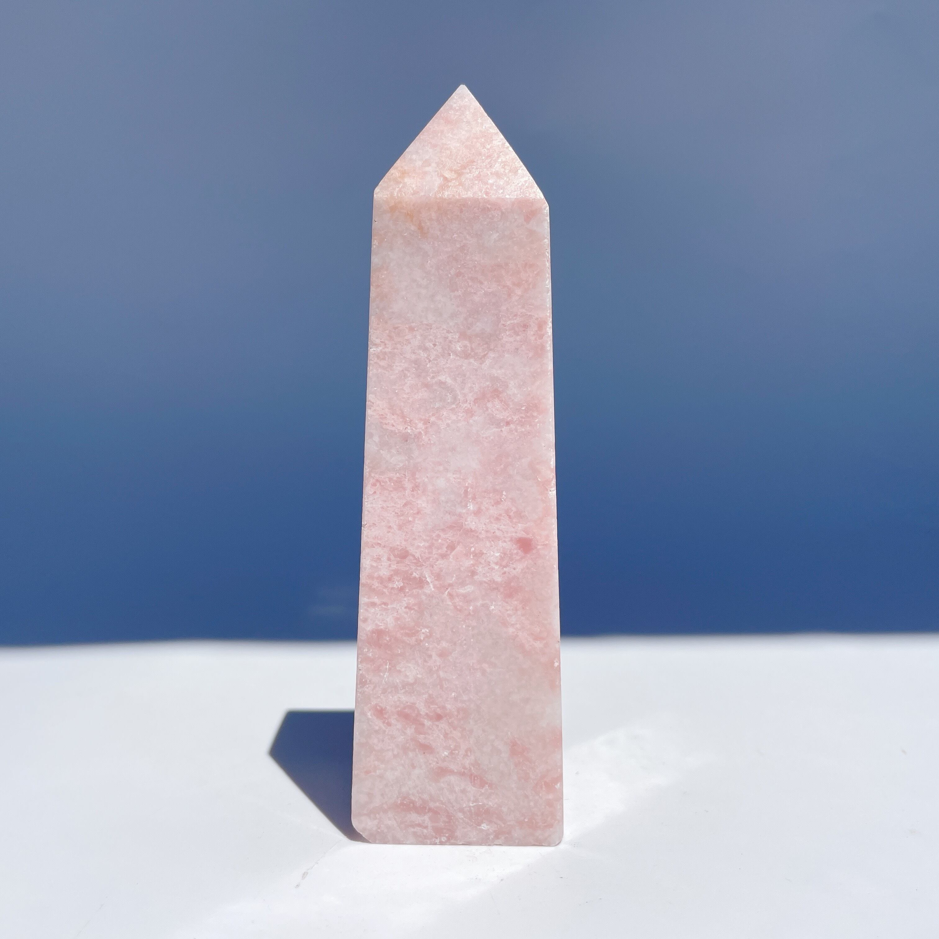 ピンクオパール タワー型03♡Pink Opal♡天然石・鉱物・パワーストーン