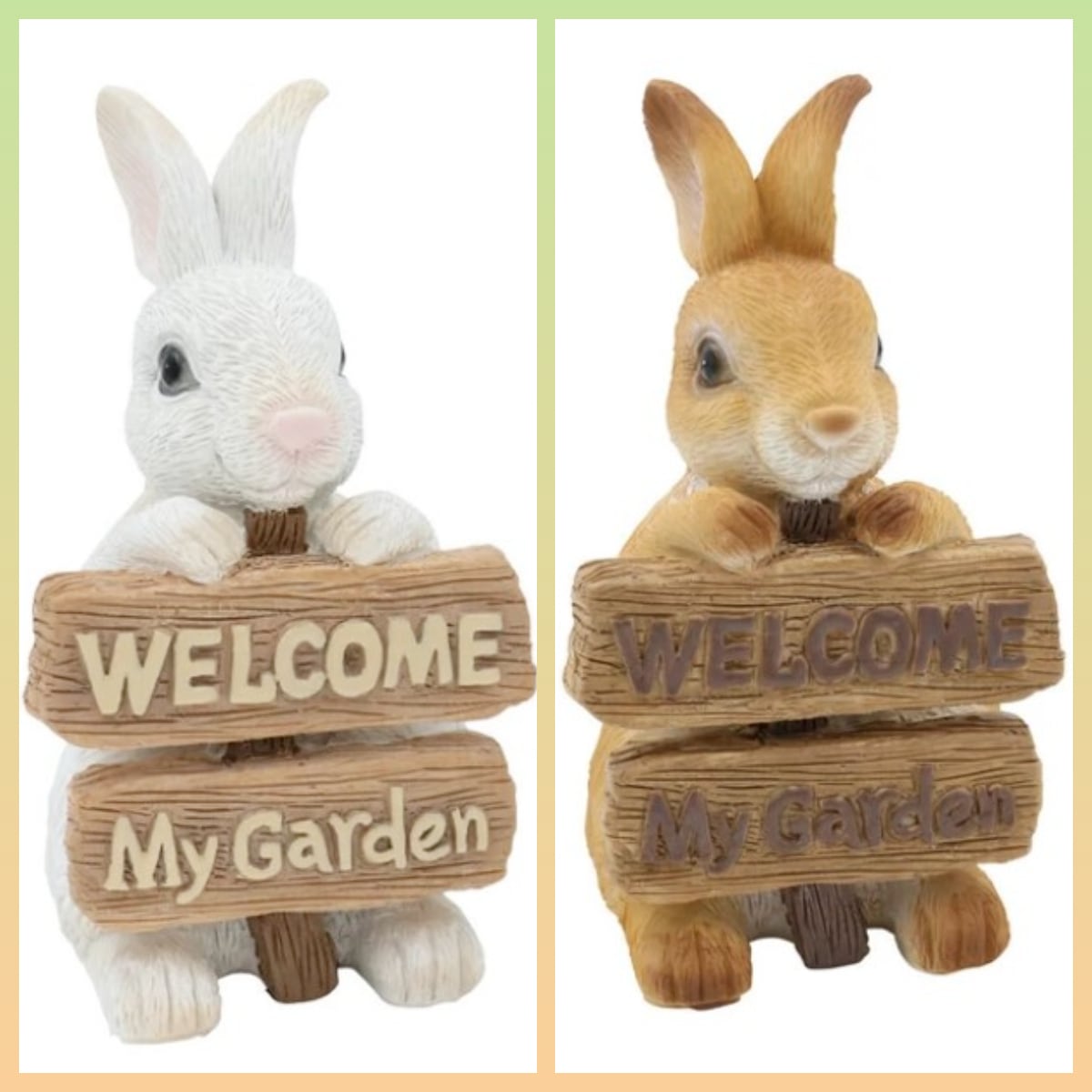 ウェルカムラビット オブジェ うさぎ
