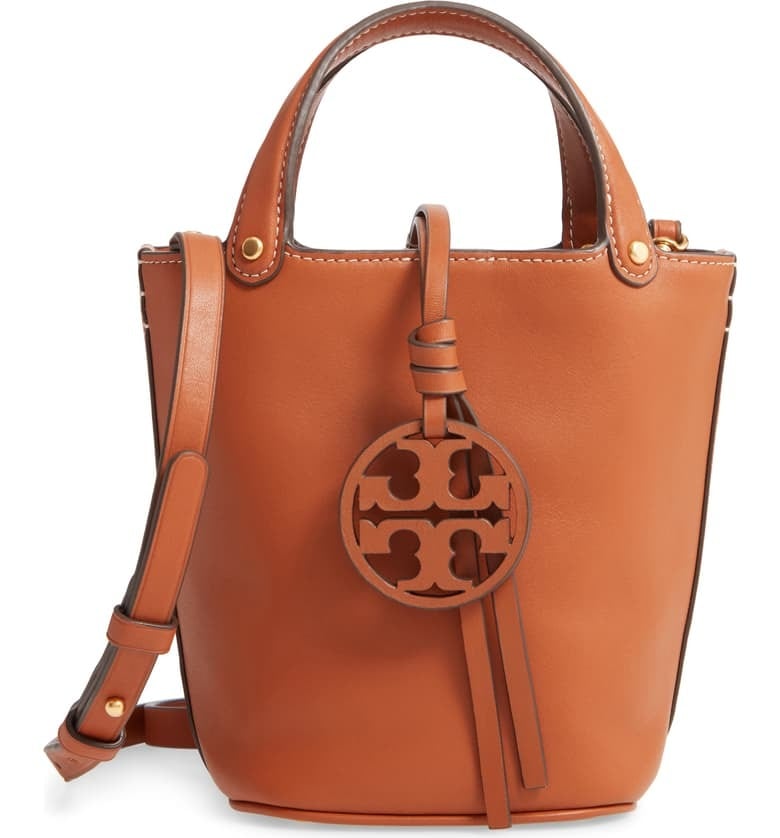 正規品 送料無料 TORY BURCH トリーバーチ ミニミラーレザーバケット