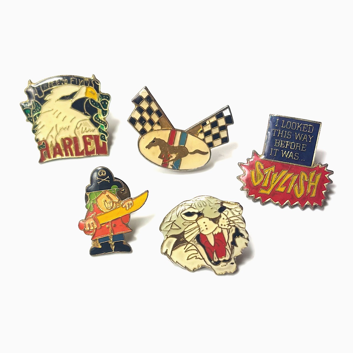 Crescent Hawk Pin Vintage Pins | Antler