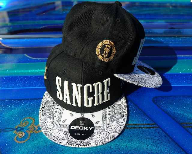 SANGRE Snapback Cap Black