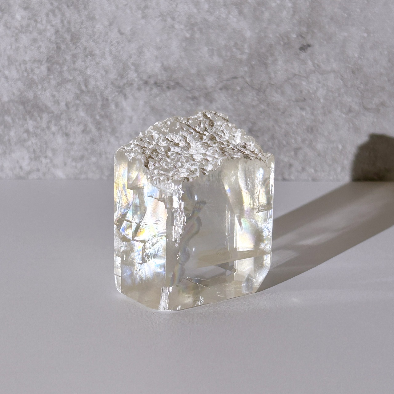 オプティカルカルサイト 01 フリーフォーム * Optical Calcite * 天然石