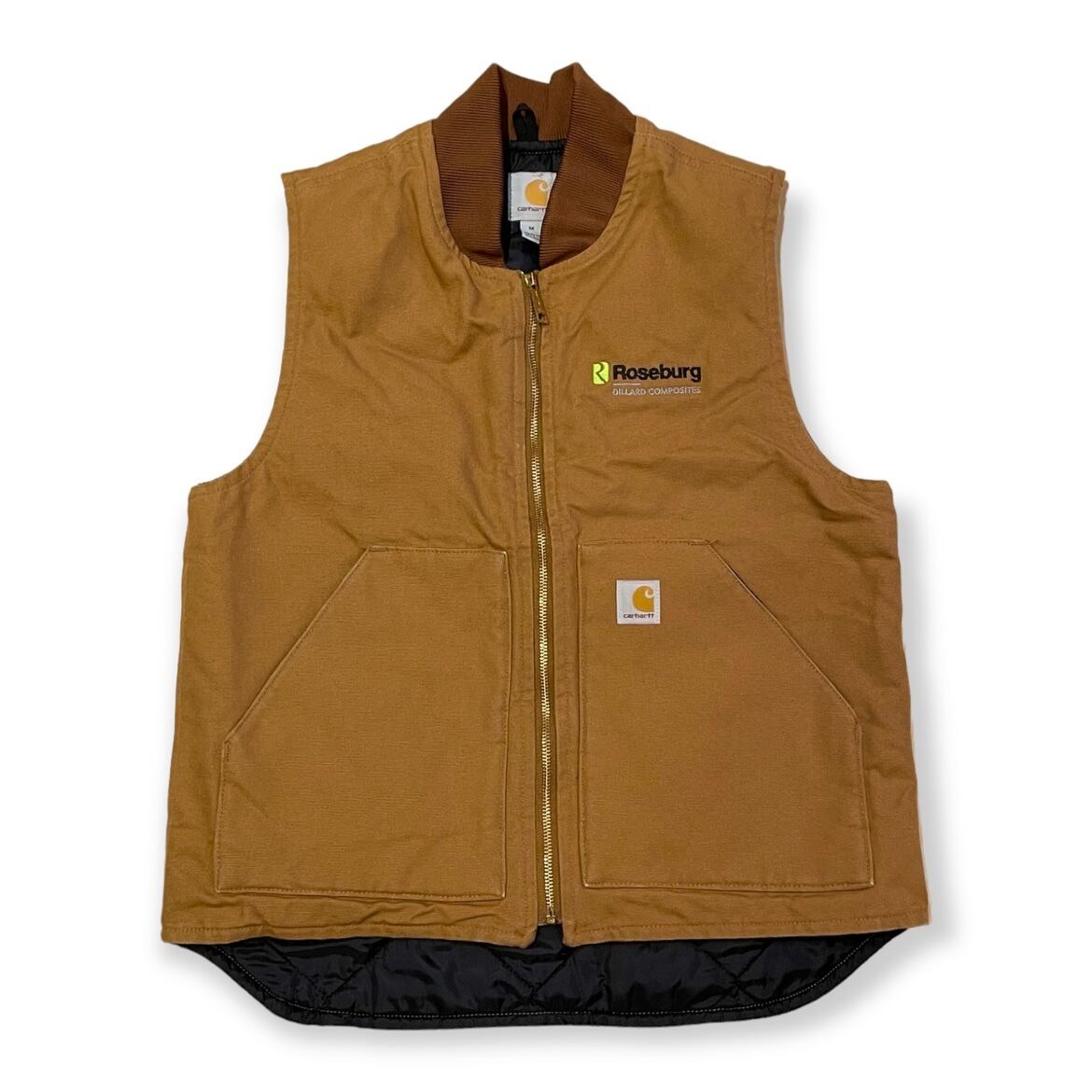 CARHARTT(カーハート) Duck Insulated Rib Collar Vest ダック 中綿