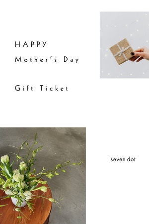 HAPPY Mother’s Day / ギフトチケット10,000円