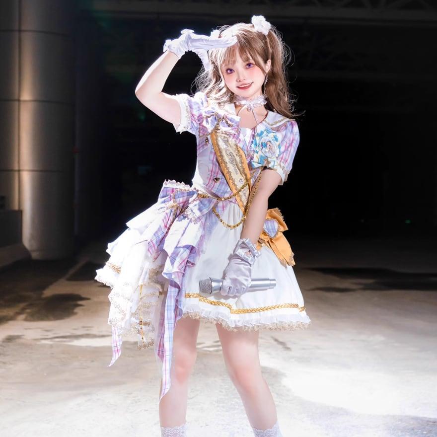 アイドルチェック柄衣装 ライブ ステージ衣装/コンカフェ/アイドル衣装